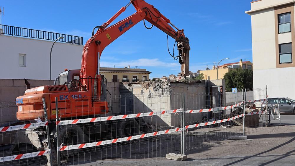 Arrancan las obras de reforma de la Estación de Autobuses de Berja