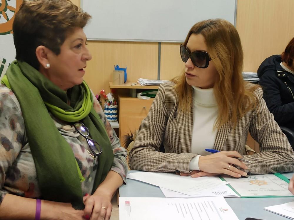 Feafes Andalucía recibe la visita parlamentaria de Mercedes López, en El Timón