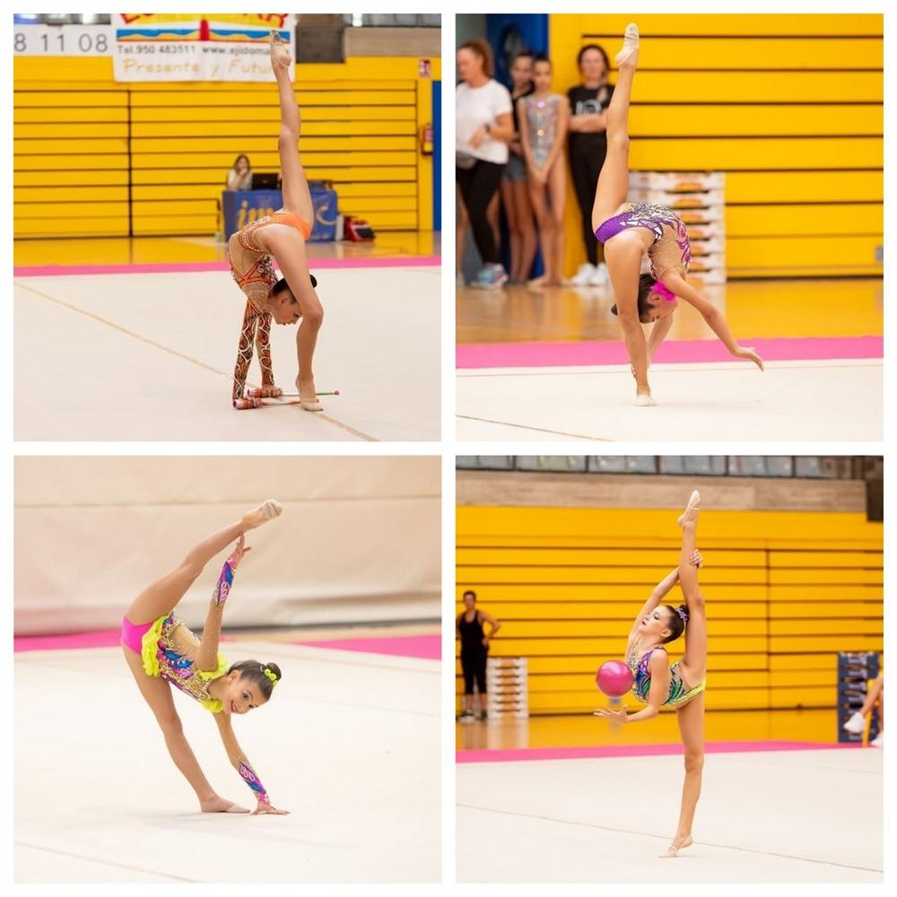 Cuatro gimnastas de Rítmica El Ejido, convocadas con Andalucía