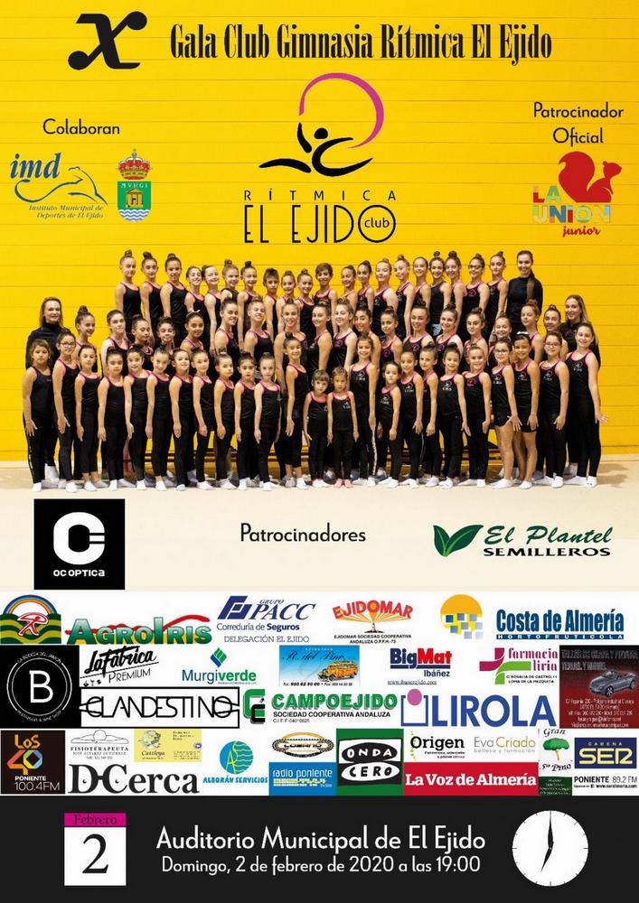 El club Rítmica El Ejido arranca la temporada en el Teatro Auditorio