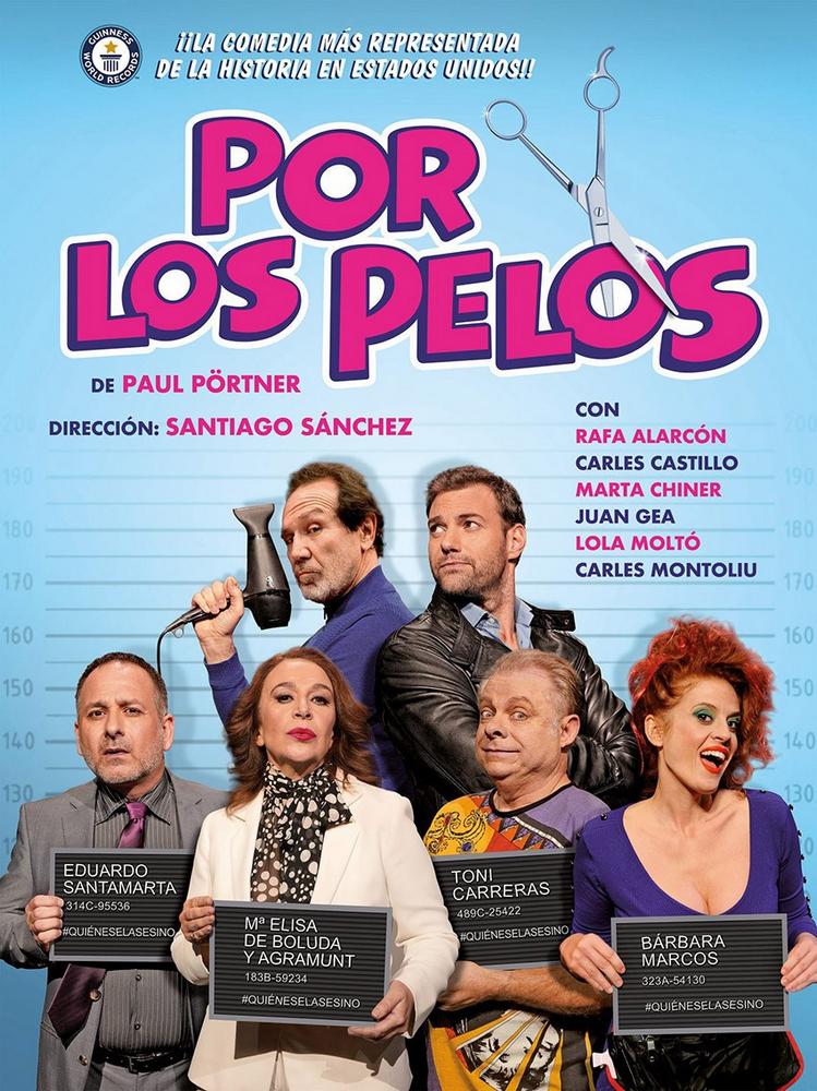El Auditorio de El Ejido acoge este sábado la comedia ‘Por los Pelos’, una entretenida obra de los protagonistas de ‘Imprebís’
