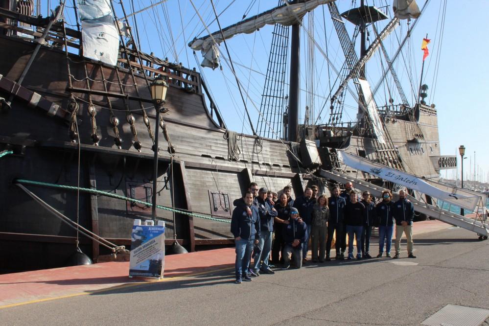 El Galeón Andalucía suelta anclas en el Puerto Deportivo de Almerimar