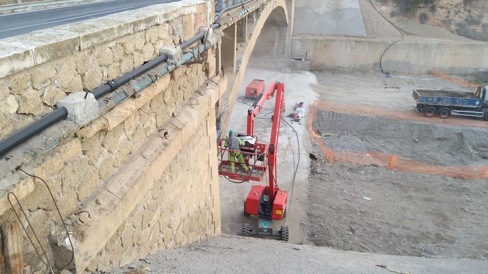 El lunes 17 de febrero se cierra al tráfico el puente de Puente del Río con motivo de las obras de rehabilitación