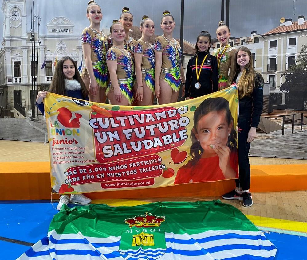 Rítmica El Ejido arranca la temporada con seis medallas en el Torneo Infantado de Guadalajara