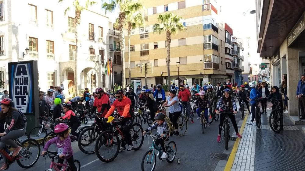 Más de 250 personas disfrutan de la XXV Marcha Ciclista organizada por la Asociación Inmaculada Marina