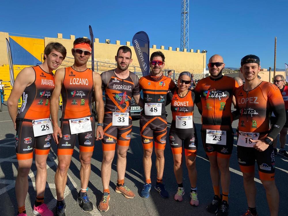 Cosecha de trofeos para el C.D. Triatlón El Ejido en Tabernas