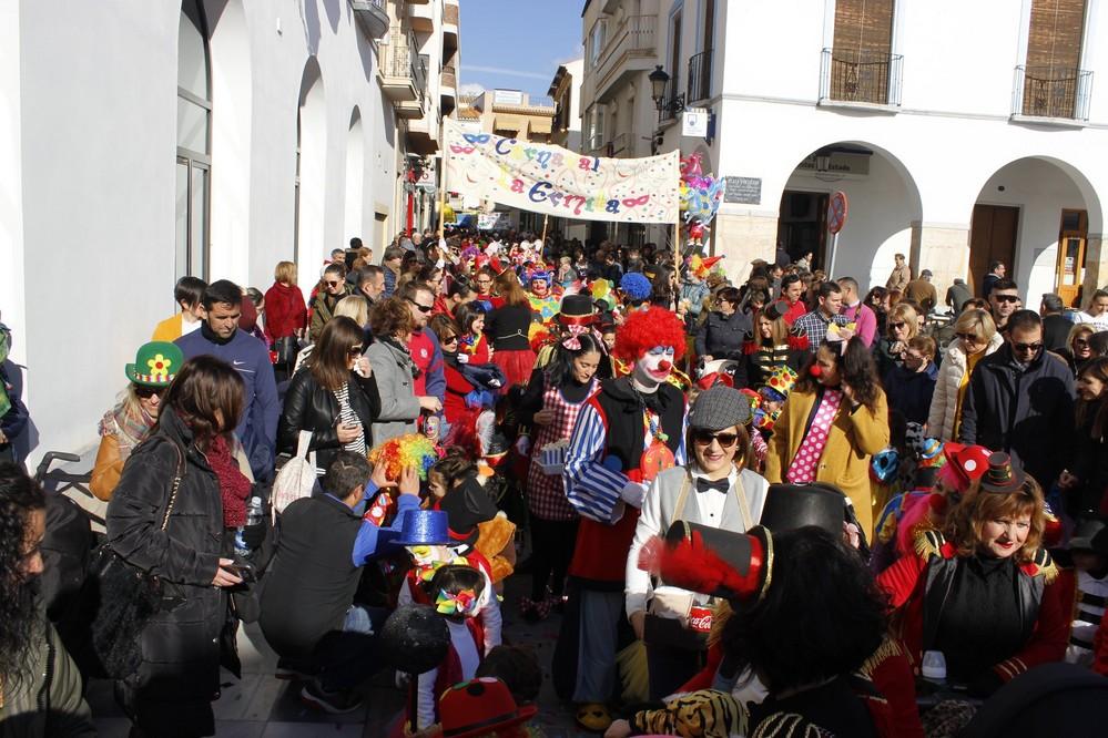 El Carnaval de Berja comienza el sábado con el pasacalles escolar y fiesta juvenil