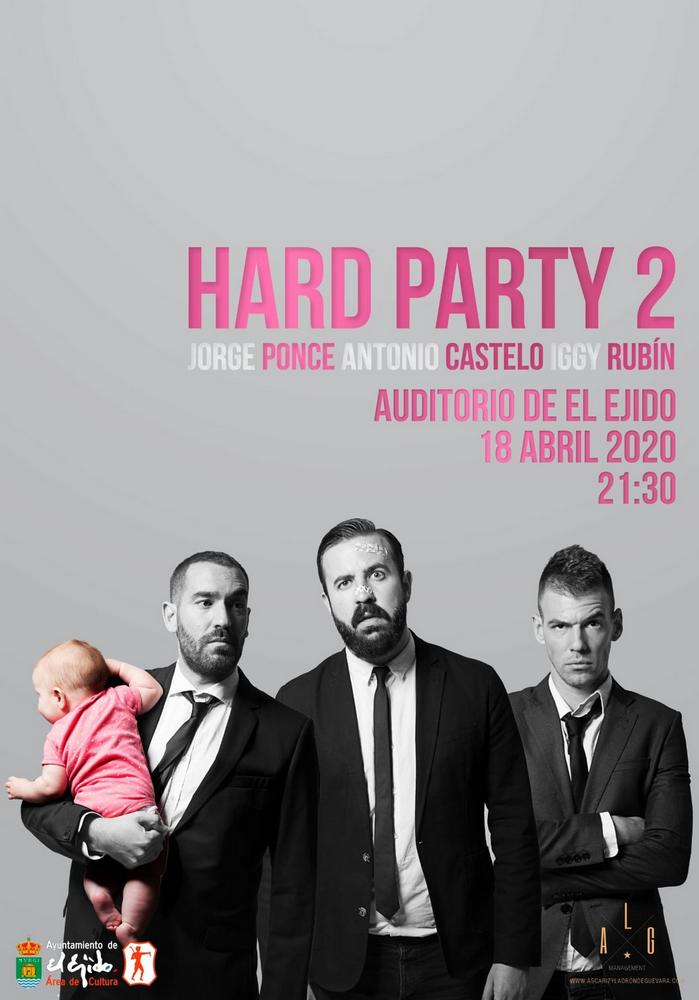 Monólogos, improvisación y muchas risas con el espectáculo ‘Hard Party 2’