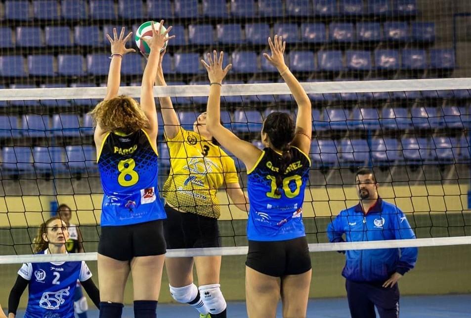 El CV Melilla sale victorioso del partido oficial de Primera División Nacional Femenina de Vóleibol disputado en Adra