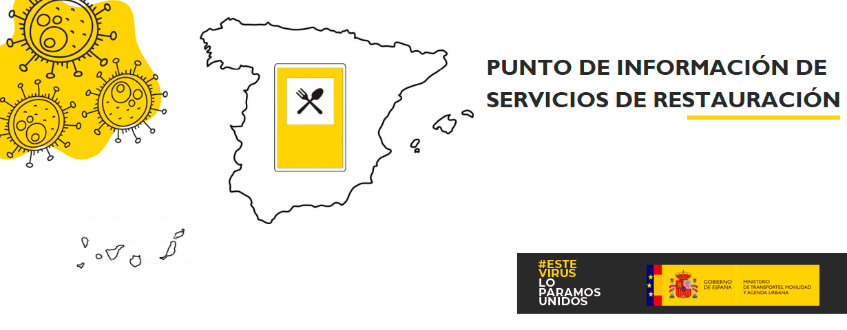 Mitma activa el punto de información de servicios de restauración y comida preparada en las principales autovías y carreteras
