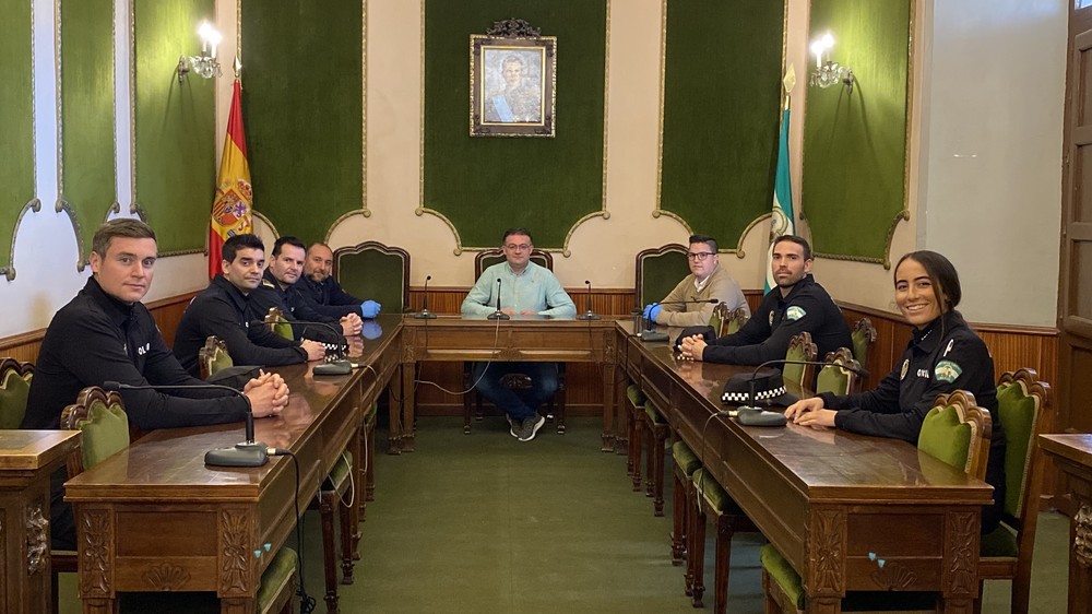 Cuatro nuevos agentes se incorporan a la plantilla de la Policía Local de Berja