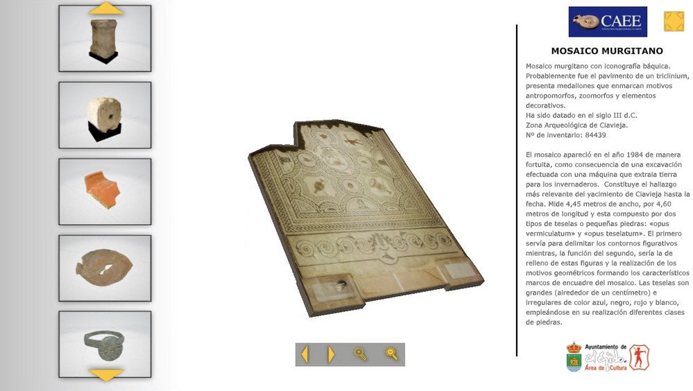 El Museo Virtual de la Colección Arqueológico de El Ejido ‘abre sus puertas’ y se puede visitar sin salir de casa