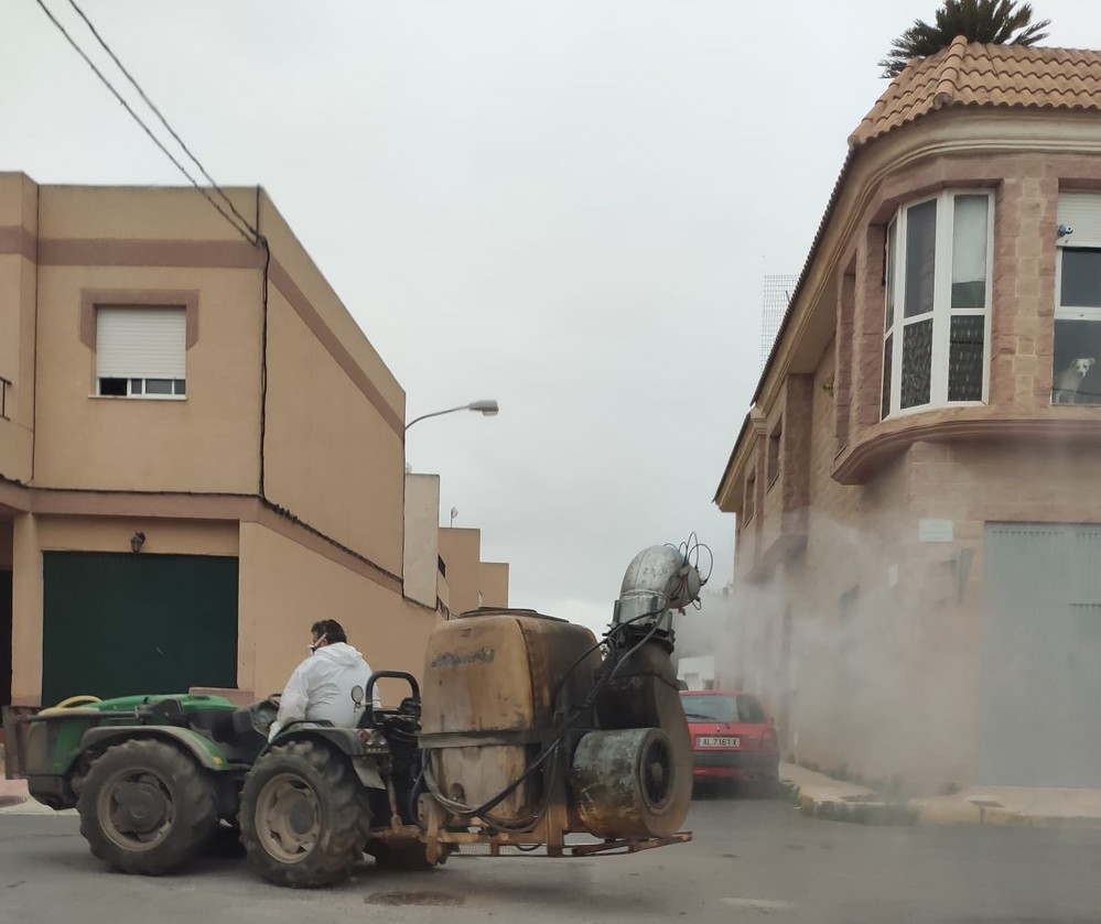 Antonio Bonilla hace balance de plan especial de limpieza y desinfección del municipio del que se cumplen cuarenta días