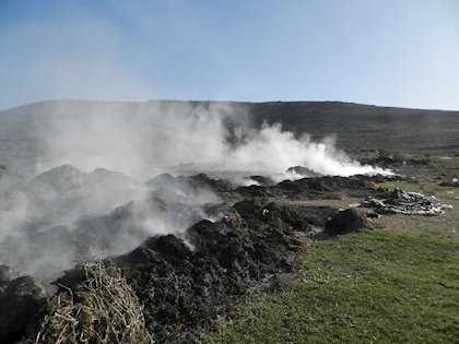 Vícar informa de que vuelven a autorizarse las quemas de residuos vegetales agrícolas hasta el próximo 31 de mayo