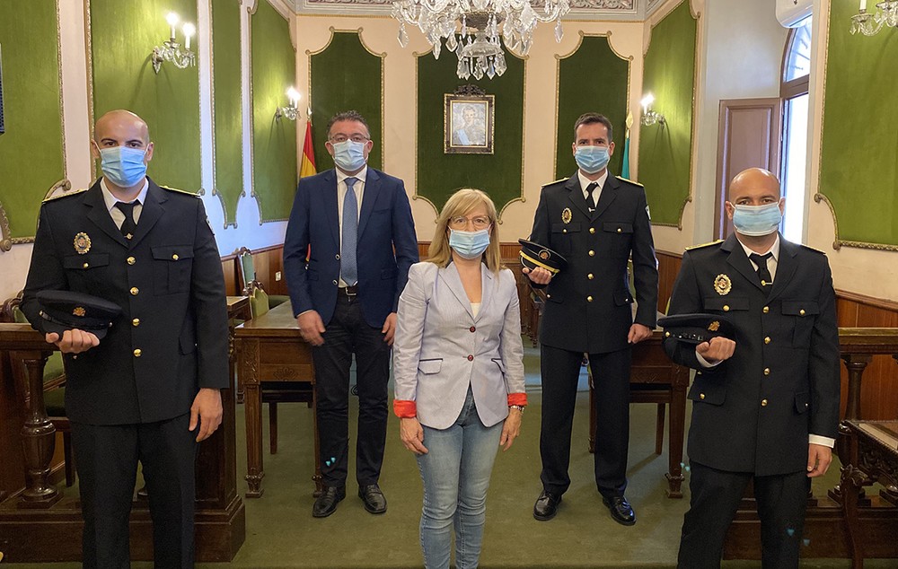 Toman posesión dos oficiales de la Policía Local de Berja