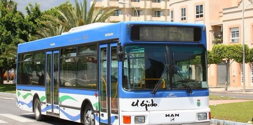 El Ejido sube las tarifas del transporte urbano un 0,6%