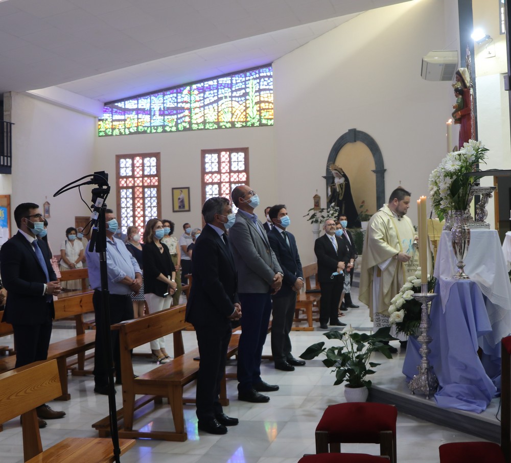 Santa María del Águila celebra la Santa Misa en honor a su patrona, Santa María Madre de la Iglesia