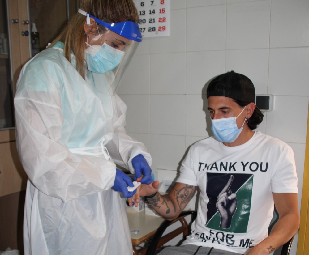 La primera plantilla del CD El Ejido pasa los test COVID-19