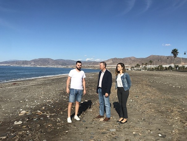 Cs El Ejido insta a Costas a aportar arena de forma urgente en las playas de Balerma y de Guardias Viejas