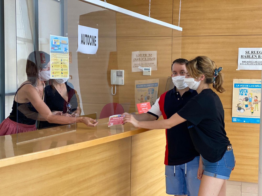 El autocine de Vícar echa a andar este sábado con estrictas normas para garantizar la seguridad