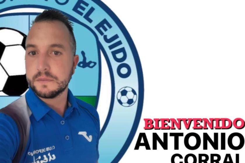 Antonio Corral se suma al proyecto de la cantera del CD El Ejido
