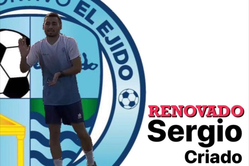 Sergio Criado continuará como técnico de la Cantera del CD El Ejido