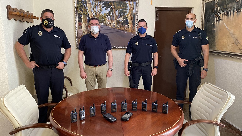 Berja dota a la Policía Local de un nuevo sistema de comunicaciones de última generación