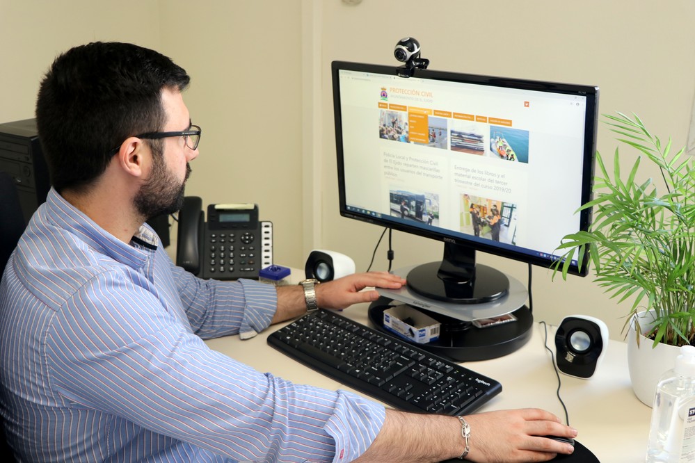 El gobierno local moderniza la Web de Protección Civil, haciéndola más gráfica, intuitiva y facilitando su acceso