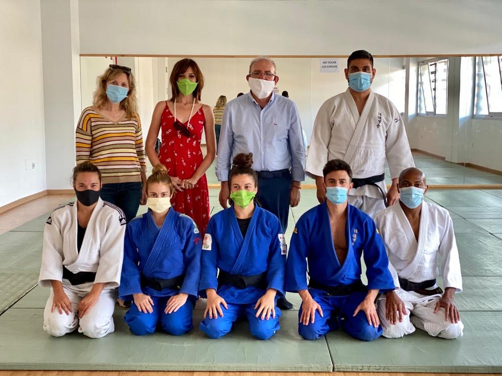 Judocas de élite preparan en Vícar su camino a Tokio 2021