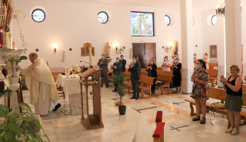 Santa Misa en honor a la Virgen de Guadalupe en Matagorda