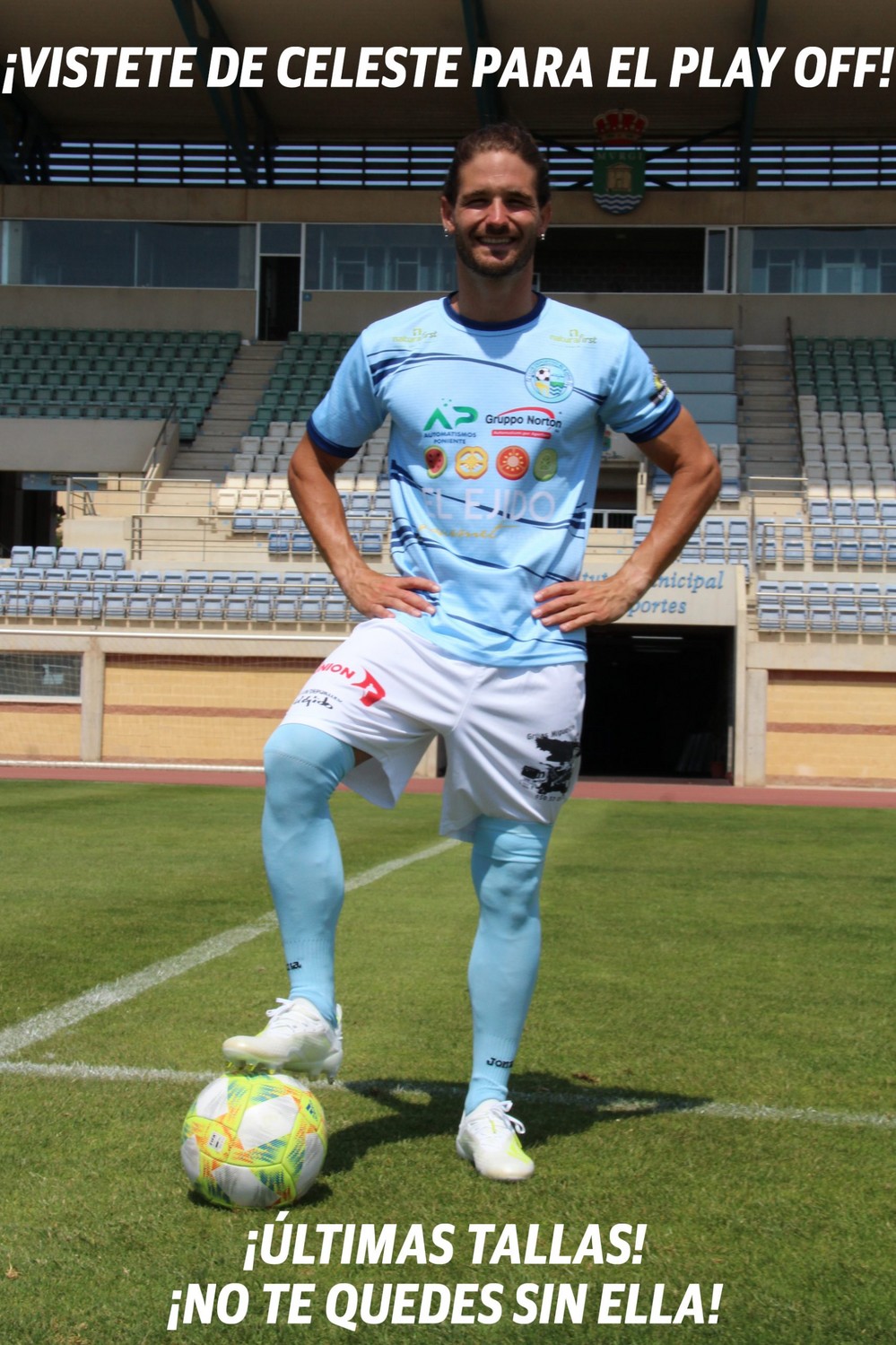 ¡Vístete de celeste para el Play Off!