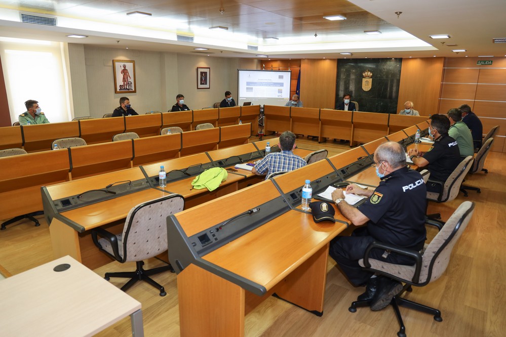 La Junta Local de Seguridad analiza y evalúa la seguridad en El Ejido durante el Estado de Alarma y de cara a la temporada estival