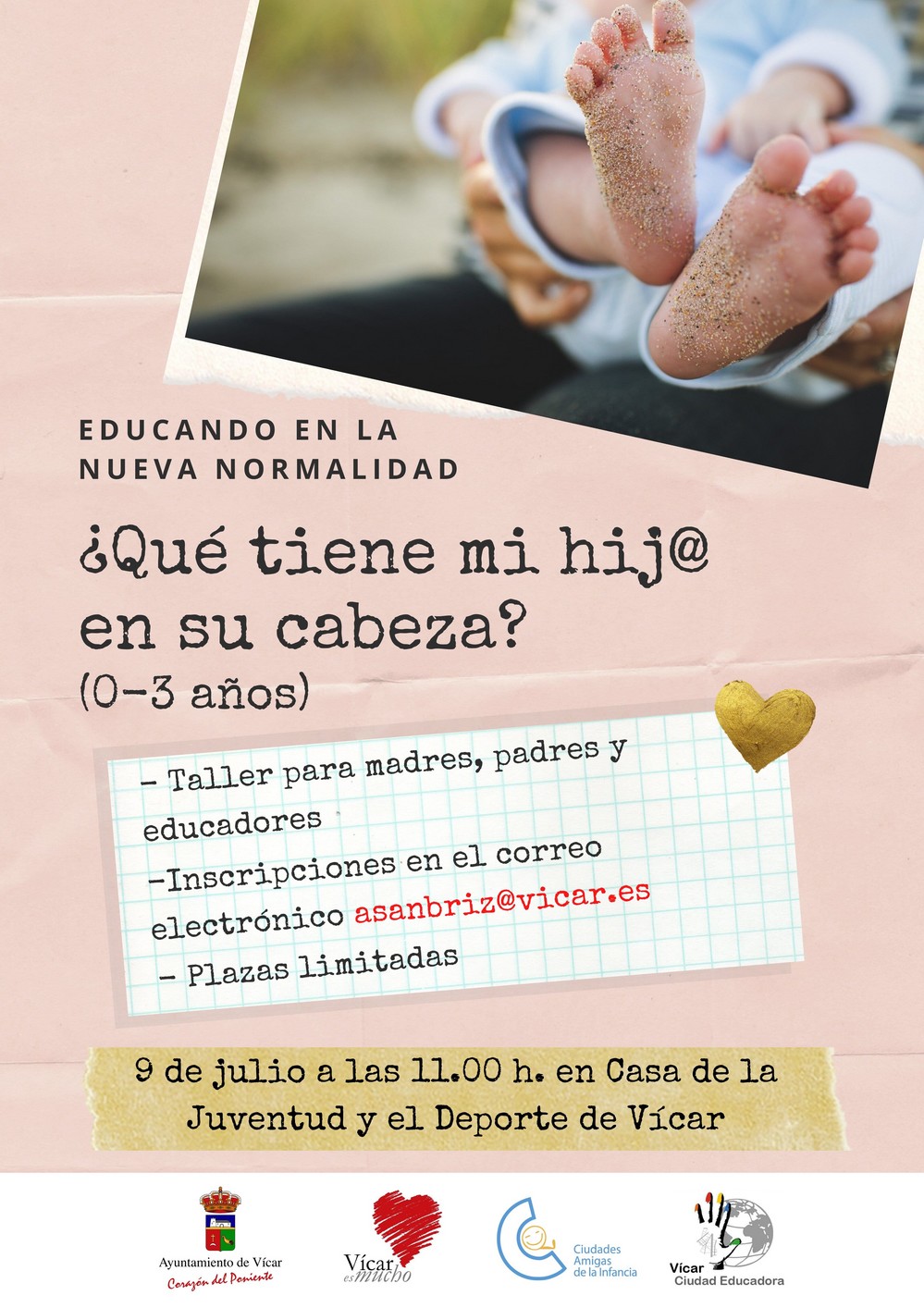 Vícar pone en marcha el programa 'Educando en la nueva normalidad'