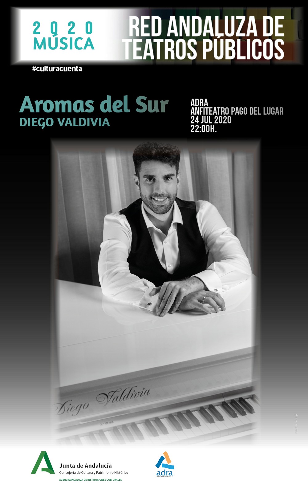 Diego Valdivia llega este viernes a Adra con el espectáculo ‘Aromas del Sur’