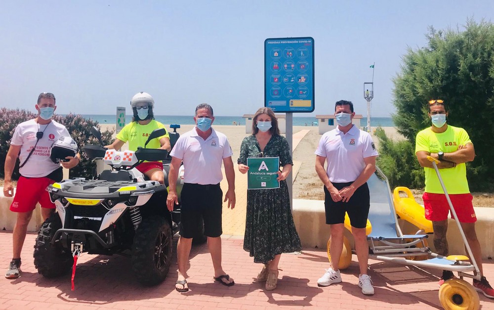 El Ayuntamiento logra para sus playas el sello ‘Safe Tourism Certified’ como marca de garantía y certificación de implantación del Sistema de Prevención frente al COVID-19