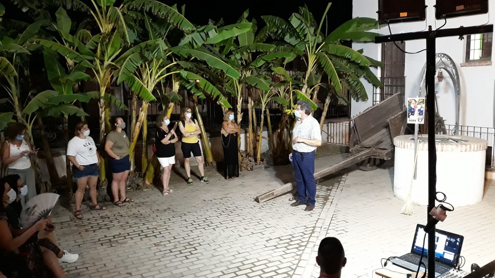 Las visitas guiadas teatralizadas arrancan en Adra con grupos reducidos y medidas de prevención