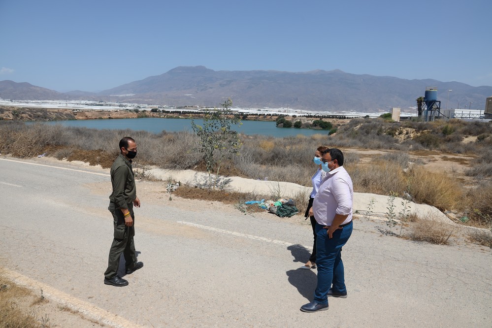 En marcha las obras de reacondicionamiento del Camino de la Depuradora C-121 que mejorarán el tránsito e incrementarán su seguridad