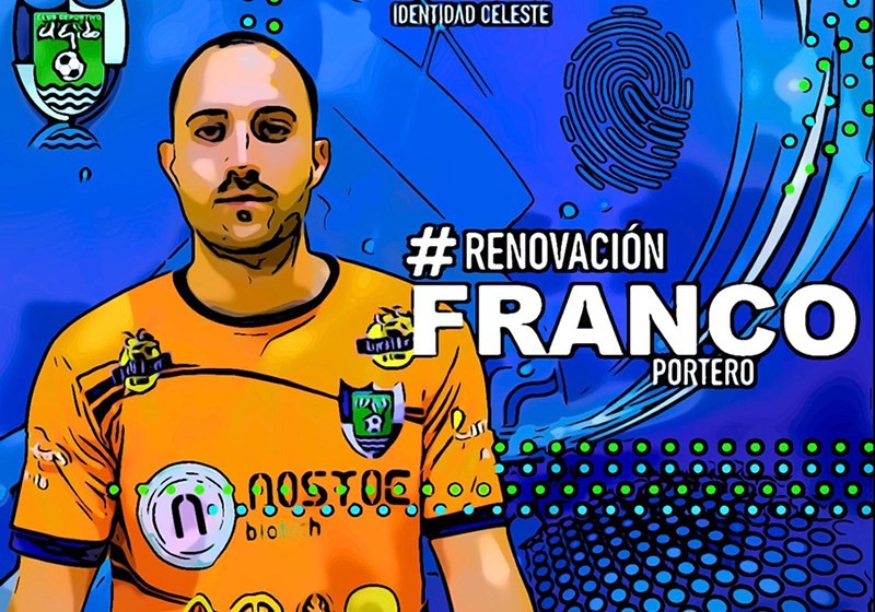 Franco continuará defendiendo la portería del CD El Ejido Futsal