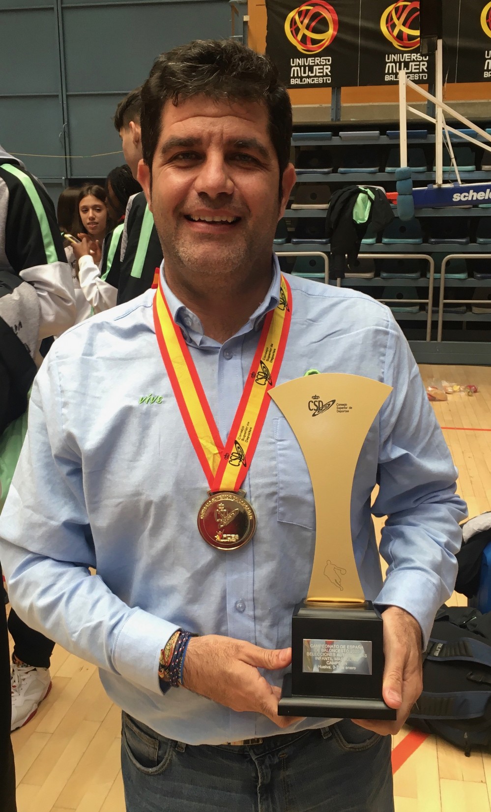 El entrenador del CB La Mojonera, Raúl Fernández,  convocado con la Selección Española U14 masculina de baloncesto