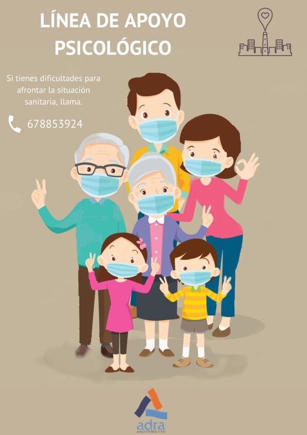 El Ayuntamiento de Adra avanza en el servicio de apoyo psicológico para paliar los efectos de la pandemia