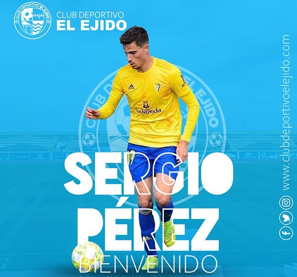El CD El Ejido firma al extremo Sergio Pérez Jaén