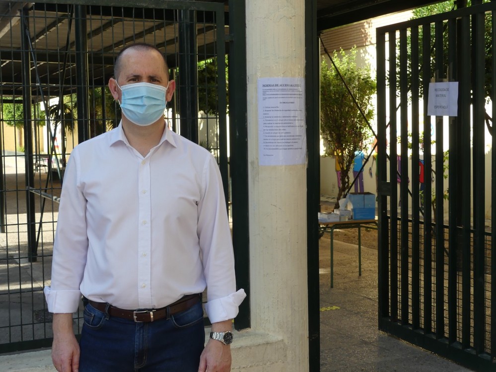 Ciudadanos El Ejido defiende la emergencia de las obras del CEIP San Agustín y el IES Mar Azul