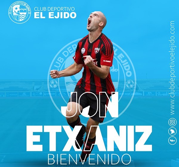 El CD El Ejido firma al delantero Etxaniz