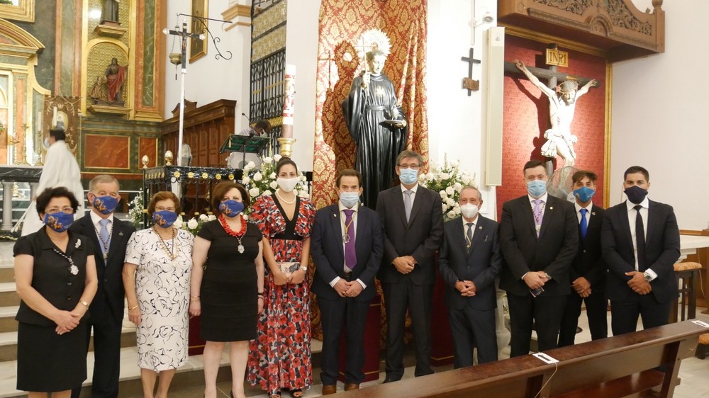 Adra concluye los actos religiosos de la Feria con la misa en honor a San Nicolás de Tolentino