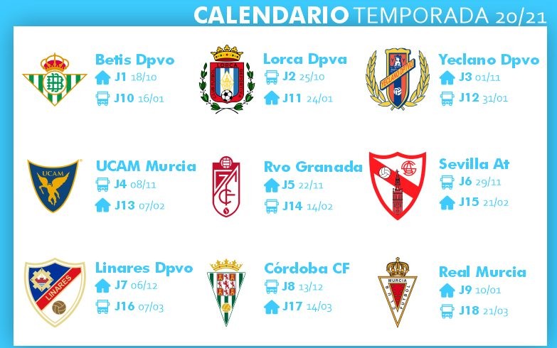 El CD El Ejido arrancará la competición frente al Betis Balompié