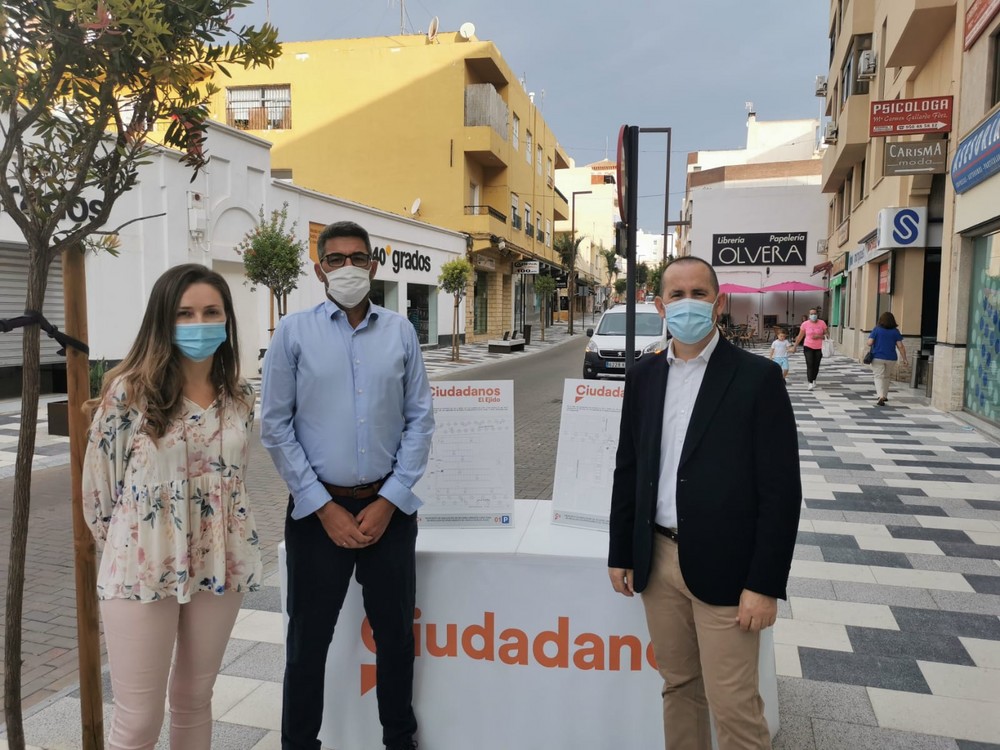 Ciudadanos propone crear 110 plazas de aparcamientos extras en Ejido Centro