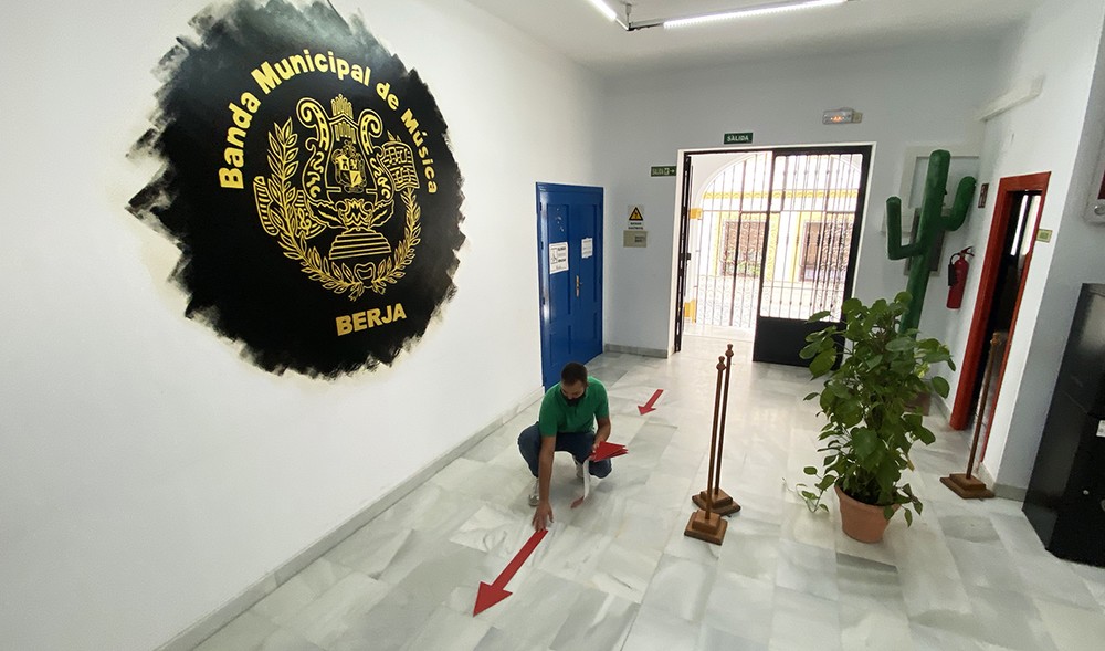 La Escuela Municipal de Música de Berja prepara la vuelta a las aulas con medidas de seguridad