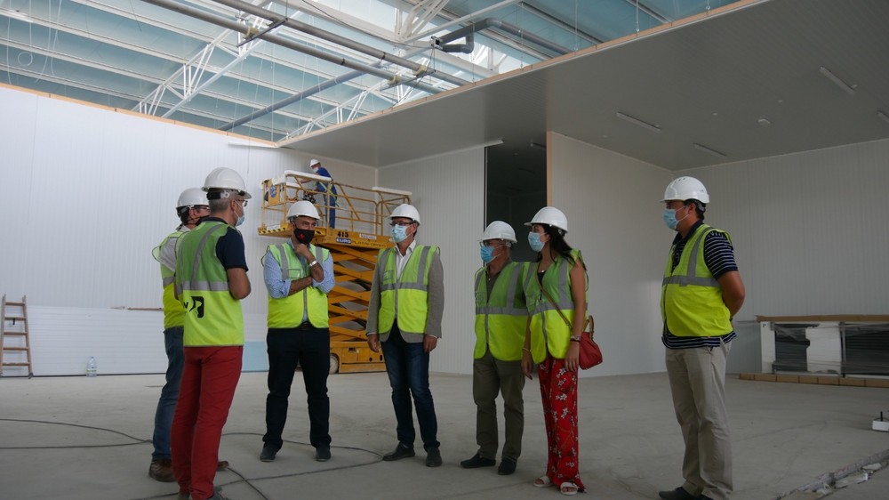 Avanzan las obras de la nueva planta de La Unión Nice en Adra que generará 70 puestos de trabajo