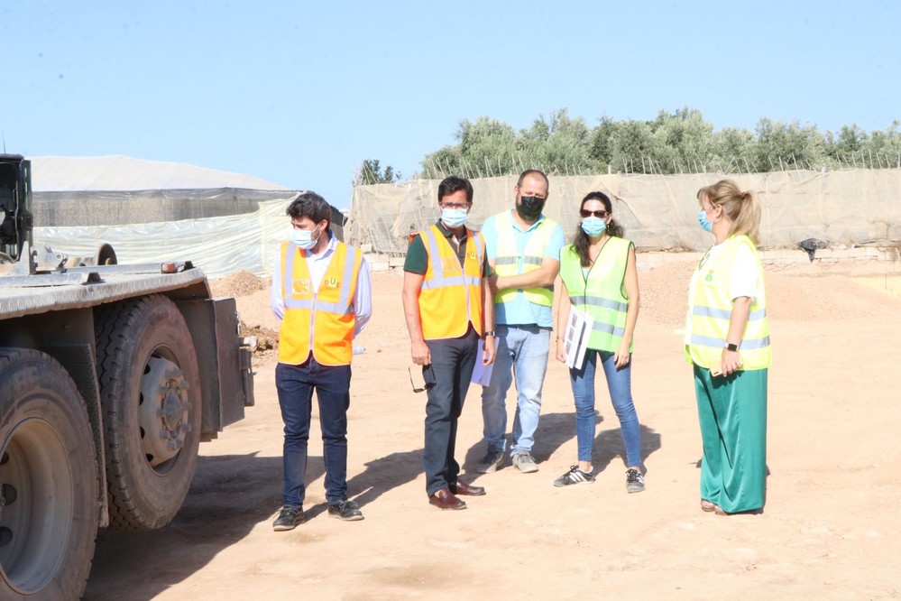 A buen ritmo el proyecto de ampliación y remodelación del Cementerio de El Ejido con la ejecución del 50% de los nichos