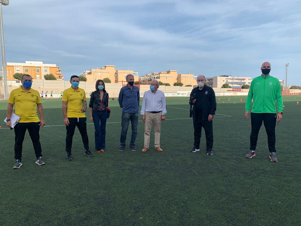 Los árbitros almerienses eligen la Ciudad Deportiva de Vícar para comprobar su estado de forma de cara a la nueva temporada